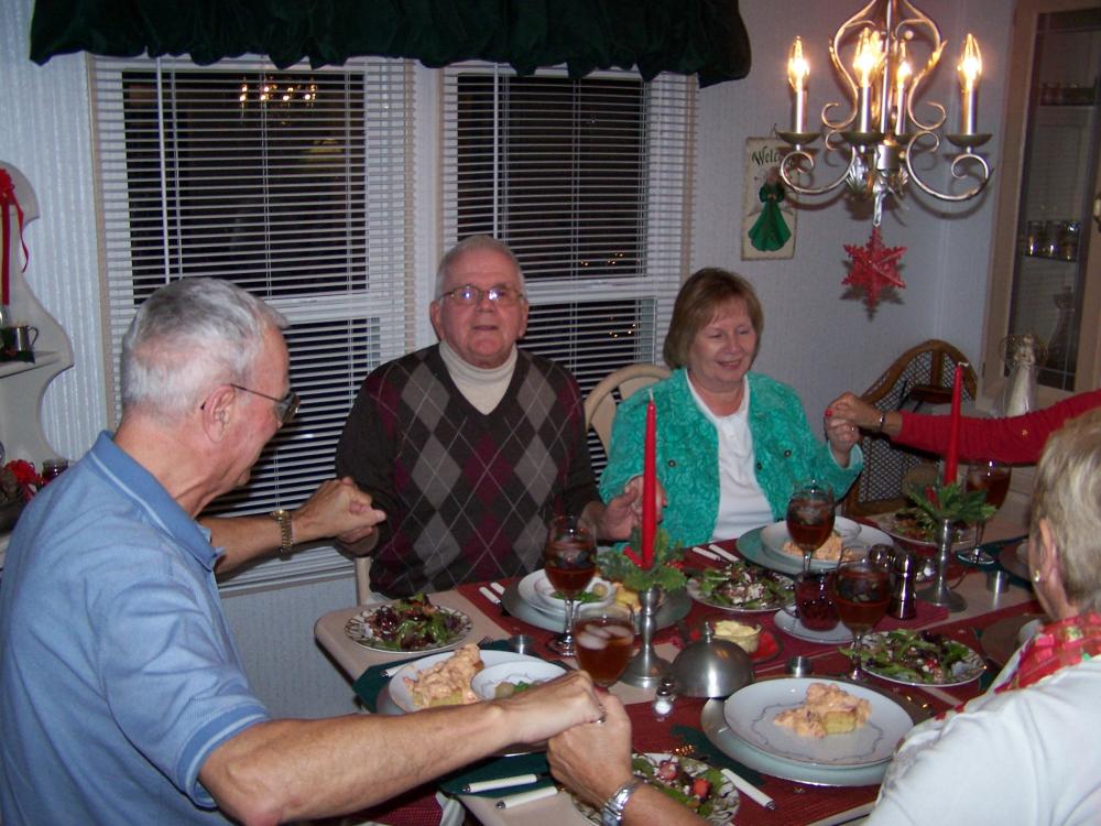 Jim, Andy, Diane - Christmas 2011