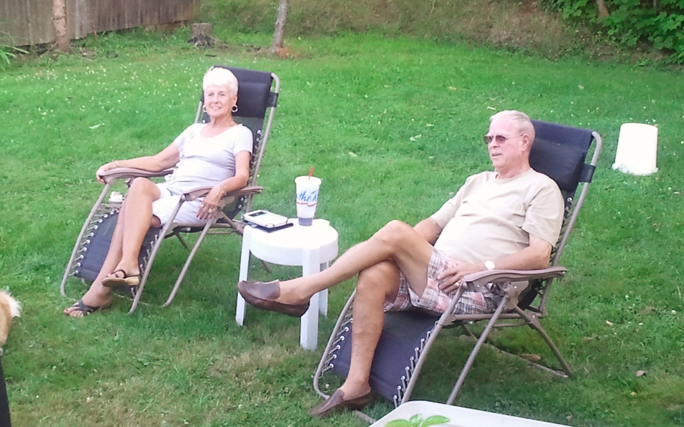 Connie & Jim - Summer cookout Maine 2011